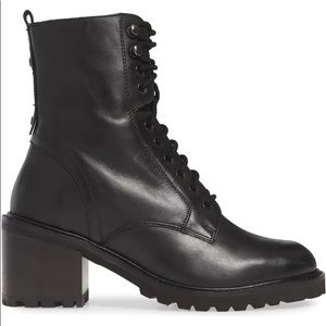 Seychelles Irresistible black combat boots